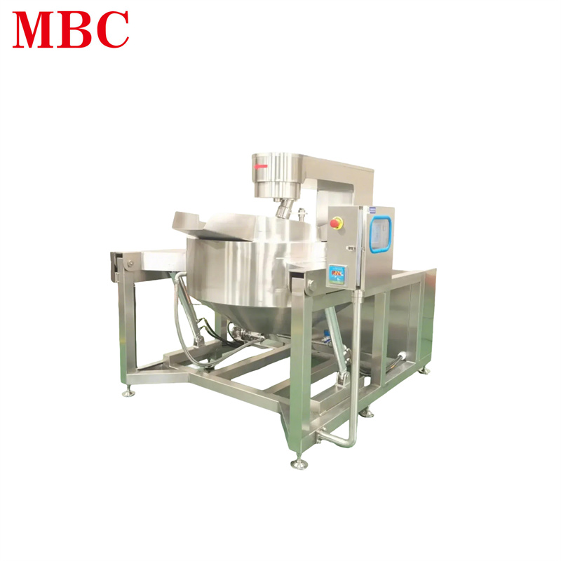 STEAM HEATING FULLY AUTOMATIC HIGH VISCOSITY PLANETARY STIRRING COOKING KETTLE